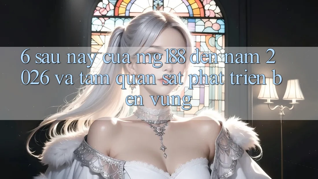 6. Sau này Của mg188 Đến Năm 2026 Và Tầm Quan sát Phát Triển Bền Vững