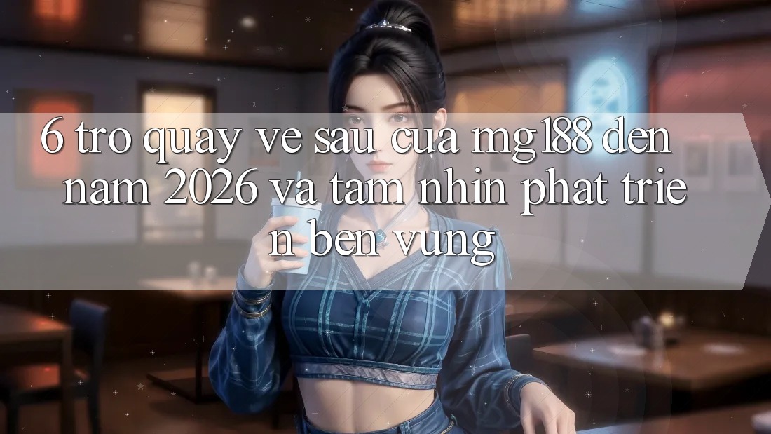 6. Trở quay về sau Của mg188 Đến Năm 2026 Và Tầm Nhìn Phát Triển Bền vững