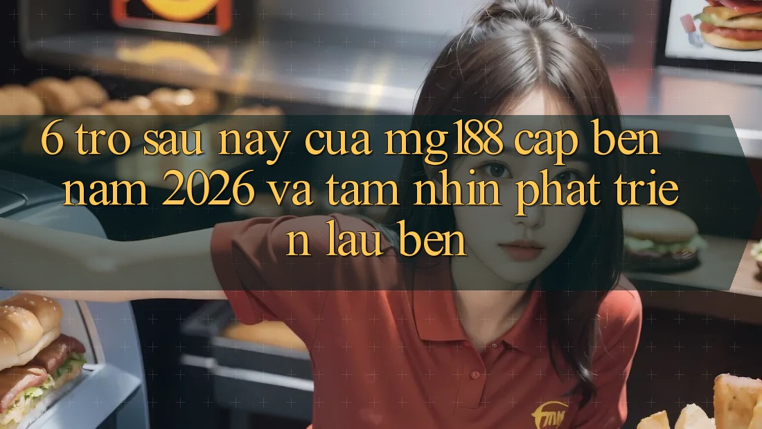 6. Trở sau này Của mg188 Cập bến Năm 2026 Và Tầm Nhìn Phát Triển Lâu bền