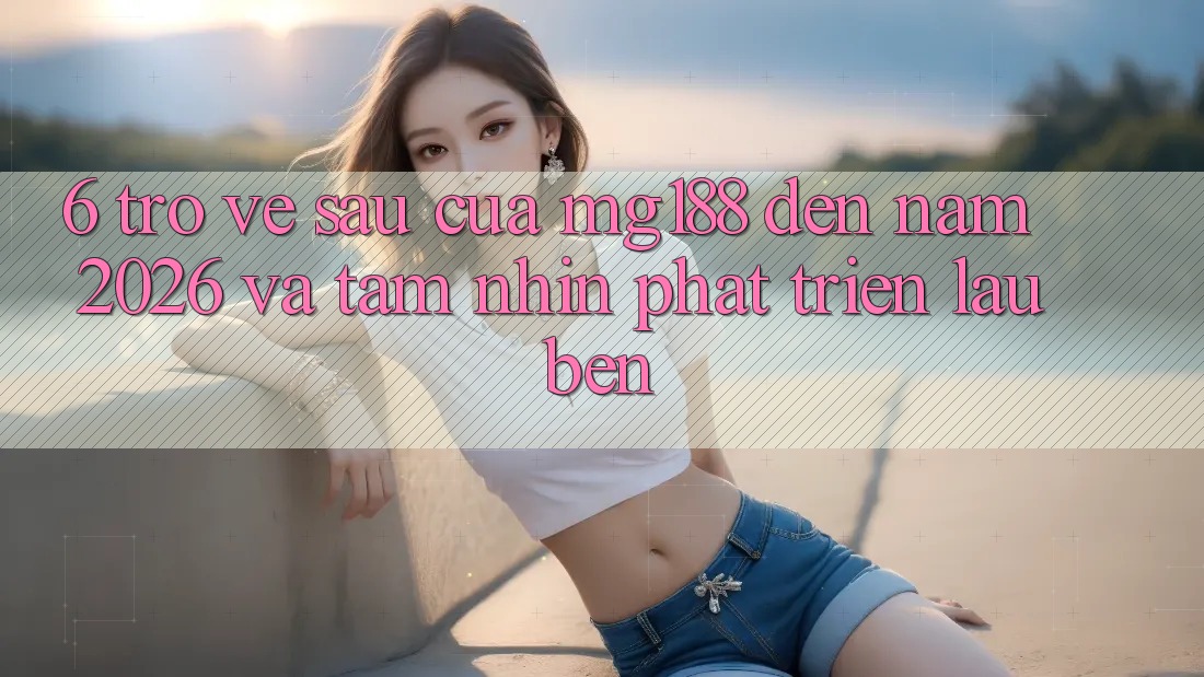 6. Trở về sau Của mg188 Đến Năm 2026 Và Tầm Nhìn Phát Triển Lâu bền 6. Trở về sau Của mg188 Đến Năm 2026 Và Tầm Nhìn Phát Triển Lâu bền