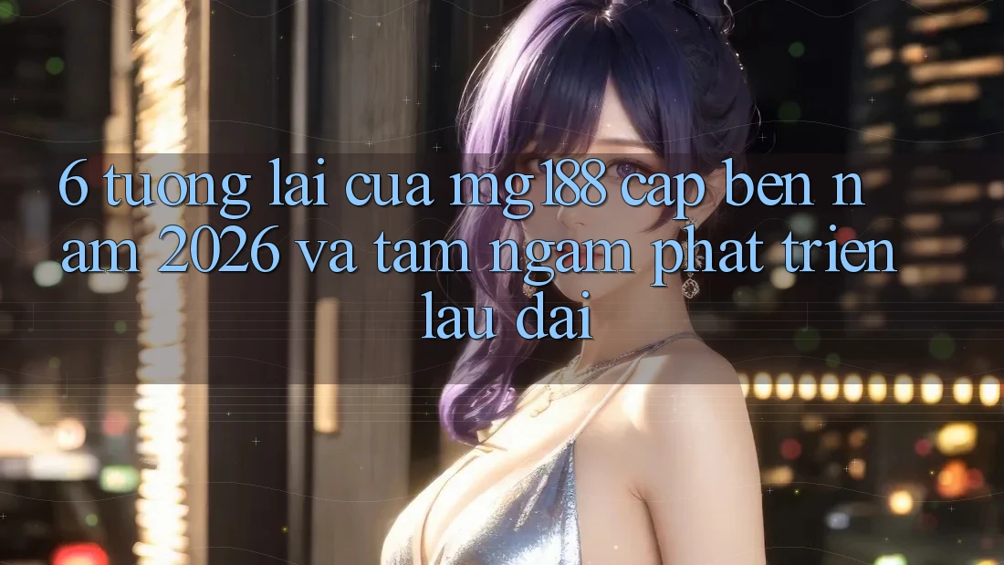 6. Tương Lai Của mg188 Cập bến Năm 2026 Và Tầm Ngắm Phát Triển Lâu dài