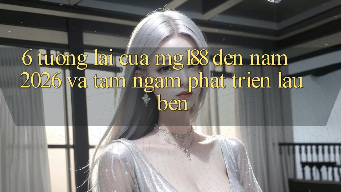 6. Tương Lai Của mg188 Đến Năm 2026 Và Tầm Ngắm Phát Triển Lâu bền
