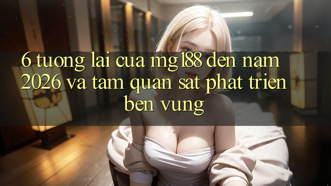 6. Tương Lai Của mg188 Đến Năm 2026 Và Tầm Quan sát Phát Triển Bền vững