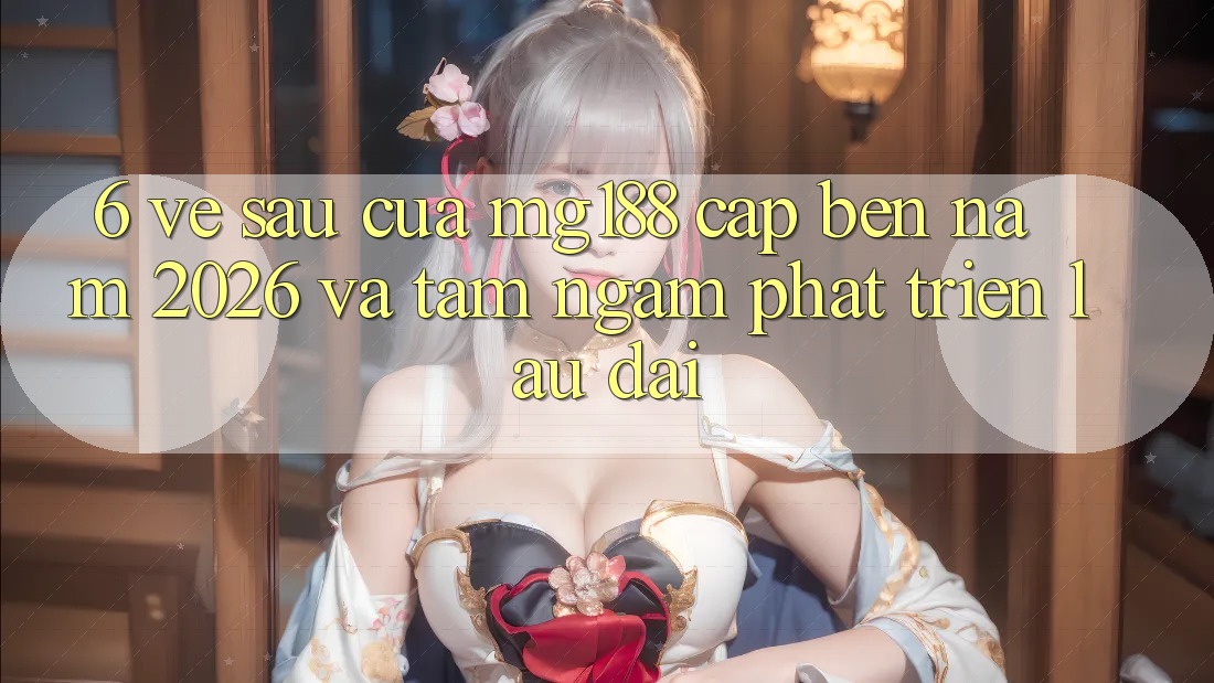 6. Về sau Của mg188 Cập bến Năm 2026 Và Tầm Ngắm Phát Triển Lâu dài