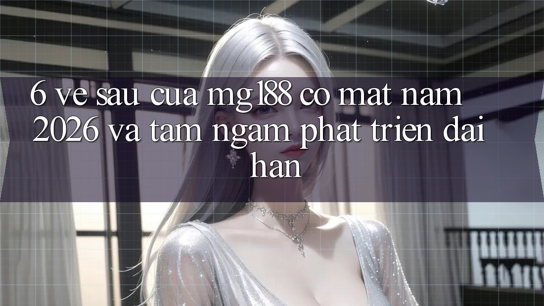 6. Về sau Của mg188 Có mặt Năm 2026 Và Tầm Ngắm Phát Triển Dài hạn