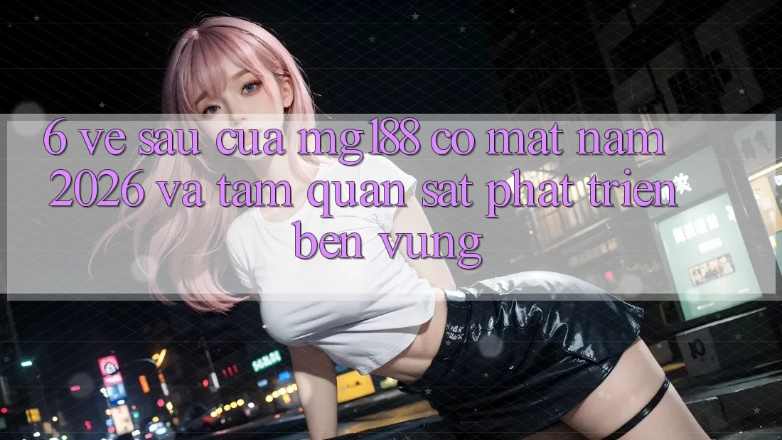 6. Về sau Của mg188 Có mặt Năm 2026 Và Tầm Quan sát Phát Triển Bền vững