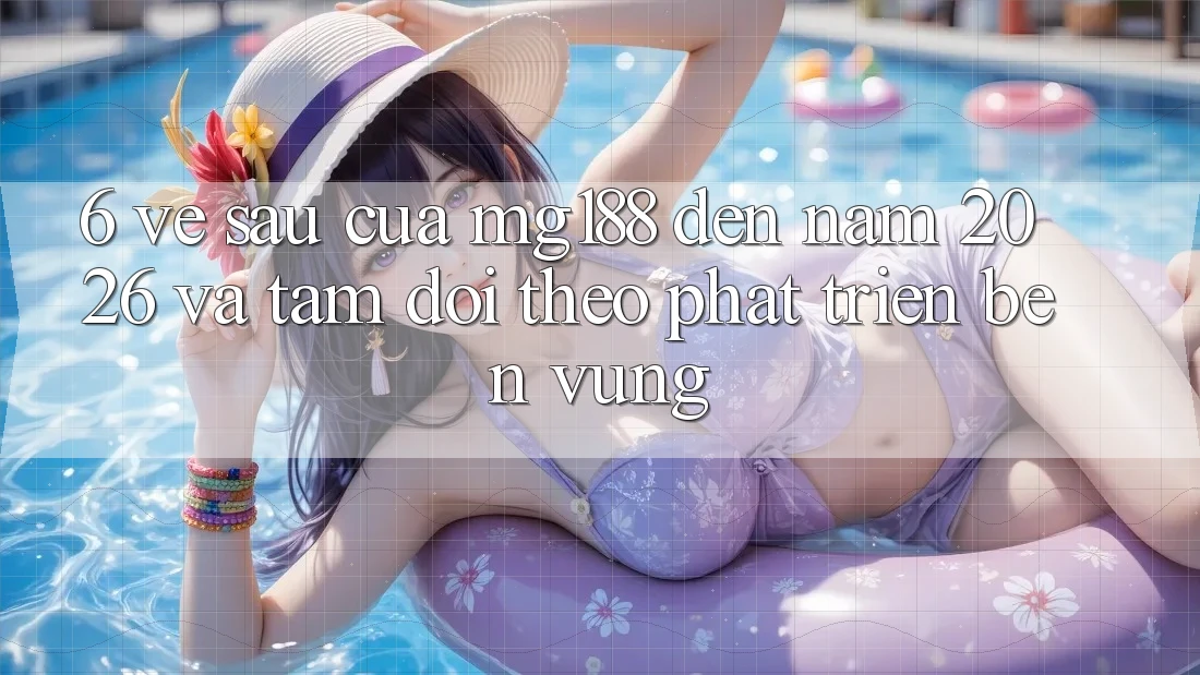 6. Về sau Của mg188 Đến Năm 2026 Và Tầm Dõi theo Phát Triển Bền Vững