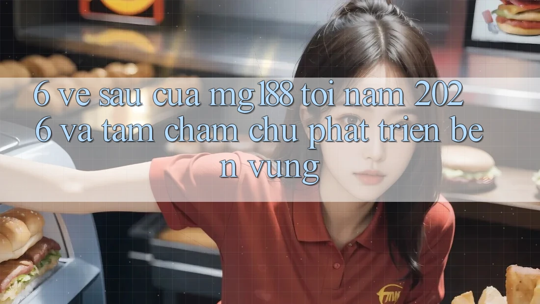 6. Về sau Của mg188 Tới Năm 2026 Và Tầm Chăm chú Phát Triển Bền vững