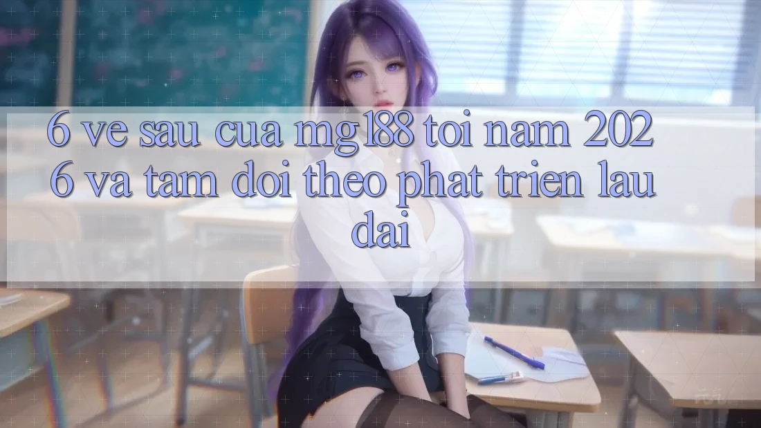 6. Về sau Của mg188 Tới Năm 2026 Và Tầm Dõi theo Phát Triển Lâu dài