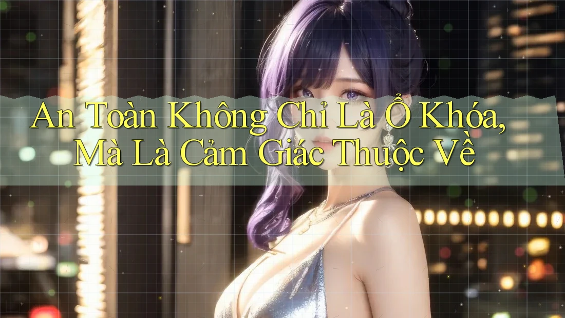 An Toàn Không Chỉ Là Ổ Khóa, Mà Là Cảm Giác Thuộc Về