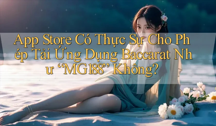 App Store Có Thực Sự Cho Phép Tải Ứng Dụng Baccarat Như “MG188” Không?