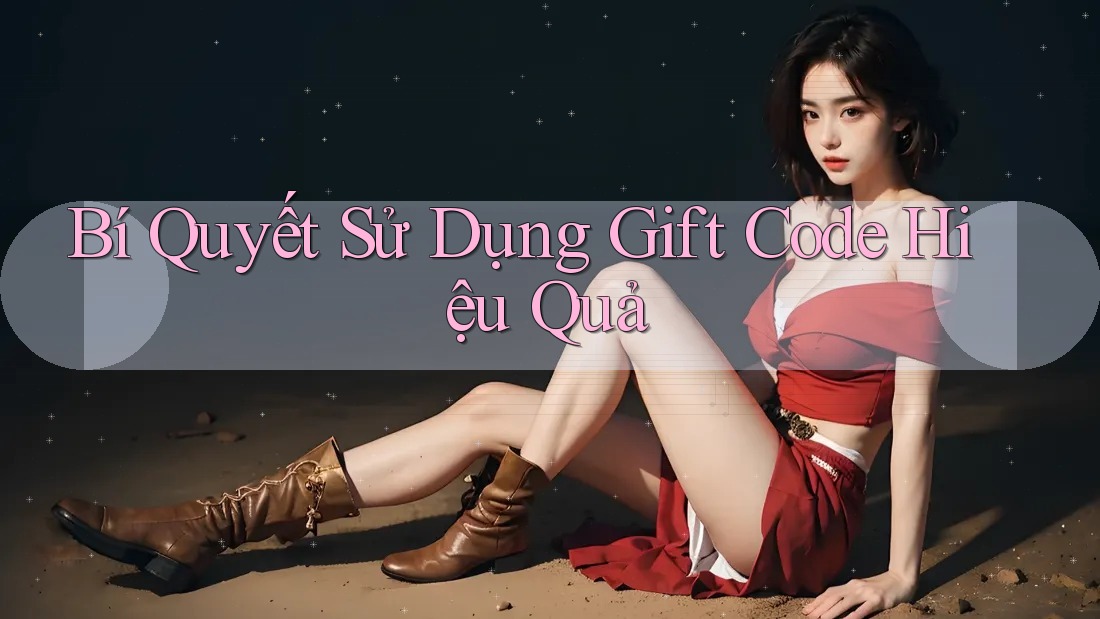 Bí Quyết Sử Dụng Gift Code Hiệu Quả Bí Quyết Sử Dụng Gift Code Hiệu Quả