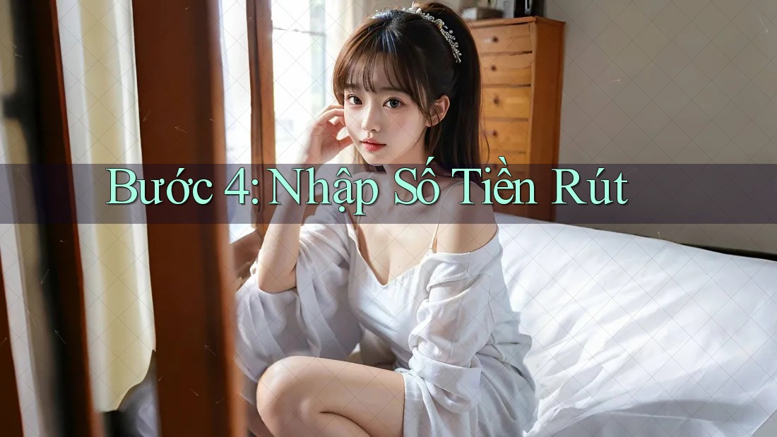 Bước 4: Nhập Số Tiền Rút