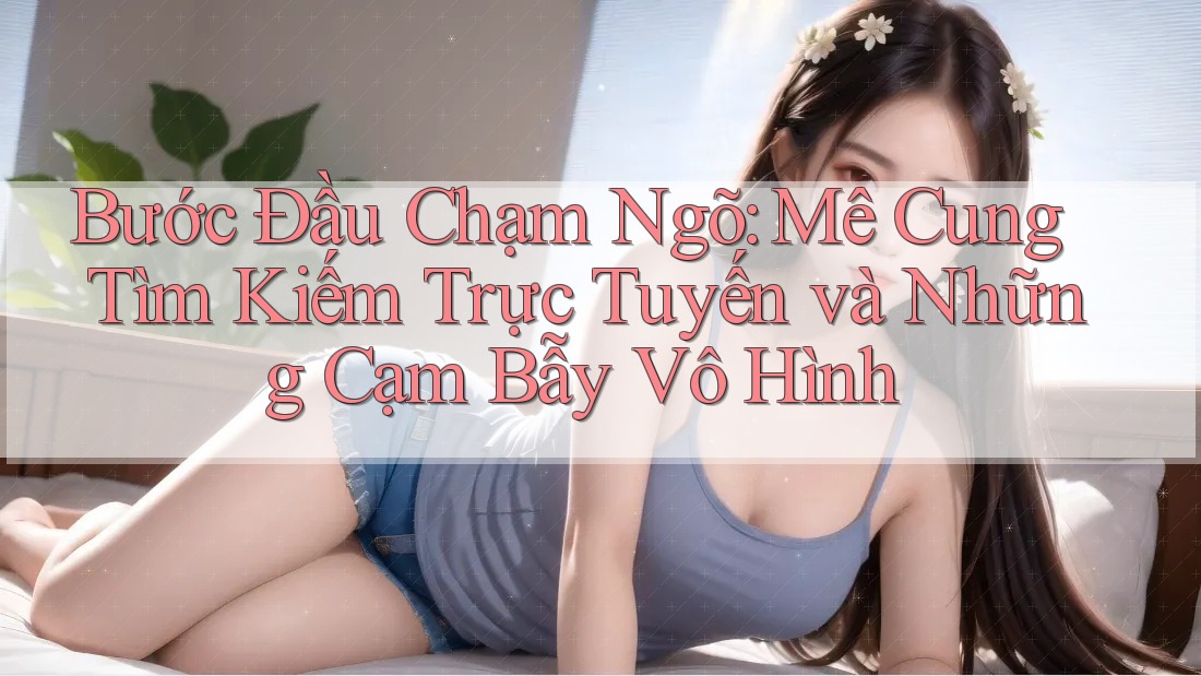 Bước Đầu Chạm Ngõ: Mê Cung Tìm Kiếm Trực Tuyến và Những Cạm Bẫy Vô Hình