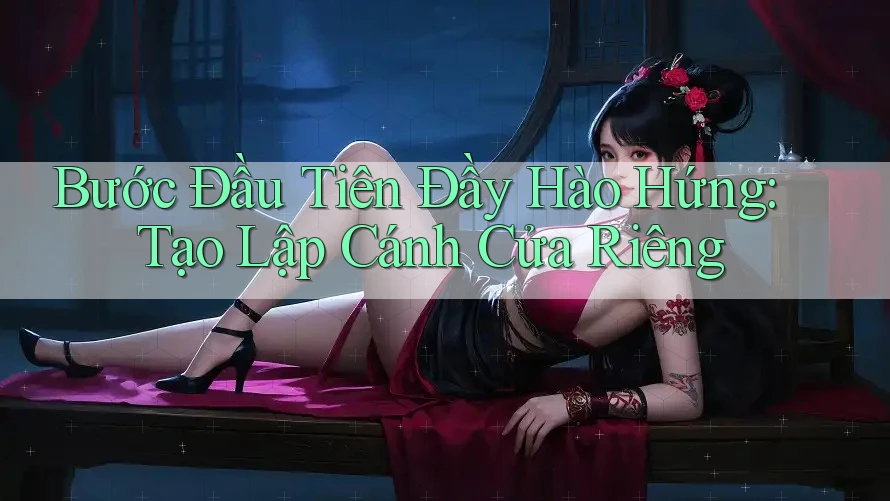 Bước Đầu Tiên Đầy Hào Hứng: Tạo Lập Cánh Cửa Riêng