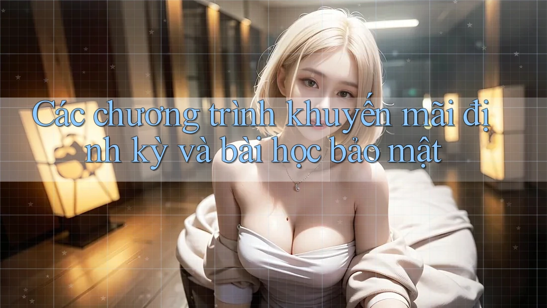 Các chương trình khuyến mãi định kỳ và bài học bảo mật