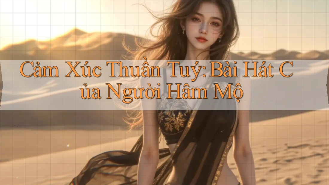 Cảm Xúc Thuần Tuý: Bài Hát Của Người Hâm Mộ