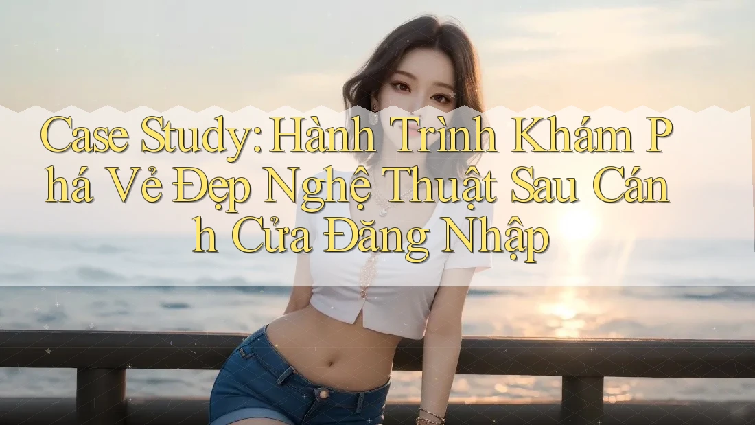 Case Study: Hành Trình Khám Phá Vẻ Đẹp Nghệ Thuật Sau Cánh Cửa Đăng Nhập
