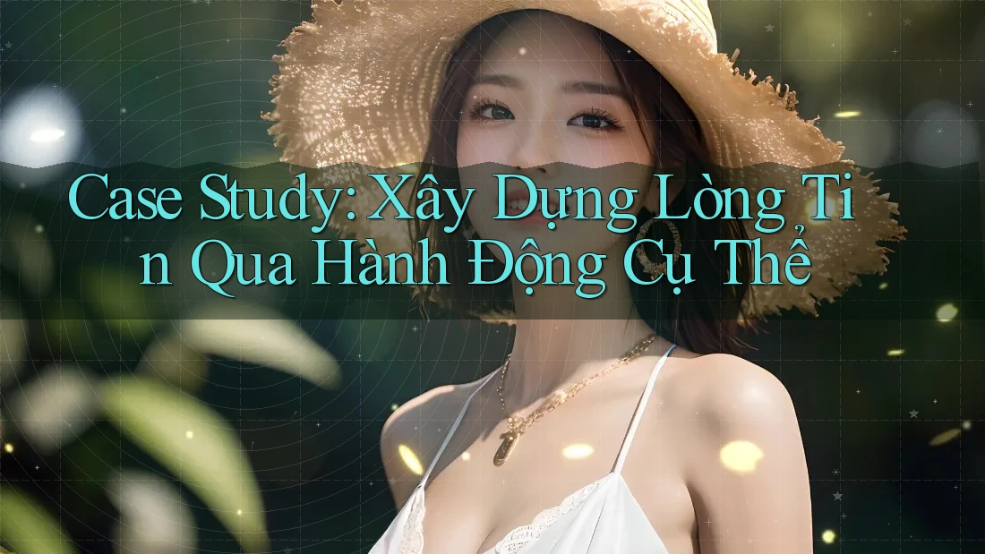 Case Study: Xây Dựng Lòng Tin Qua Hành Động Cụ Thể Case Study: Xây Dựng Lòng Tin Qua Hành Động Cụ Thể