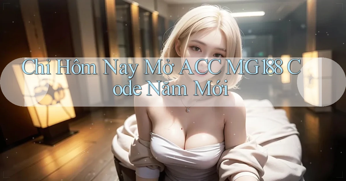 chỉ hôm nay mở acc mg188 code năm mới