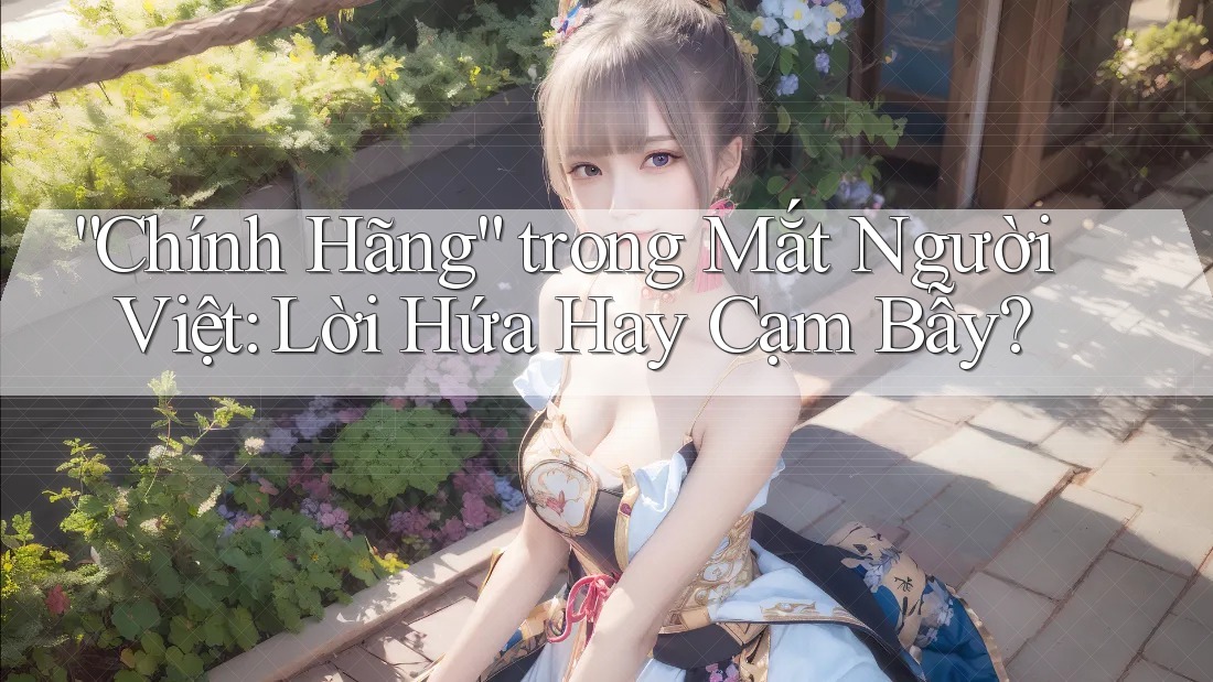 “Chính Hãng” trong Mắt Người Việt: Lời Hứa Hay Cạm Bẫy? “Chính Hãng” trong Mắt Người Việt: Lời Hứa Hay Cạm Bẫy?