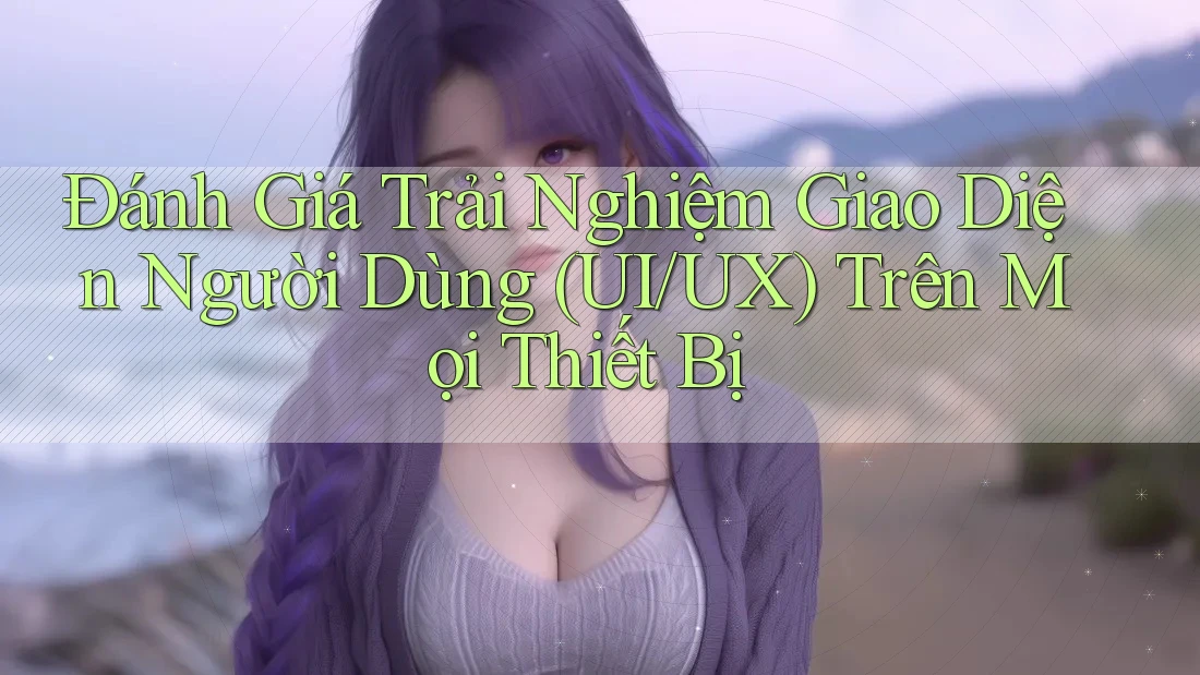 Đánh Giá Trải Nghiệm Giao Diện Người Dùng (UI/UX) Trên Mọi Thiết Bị