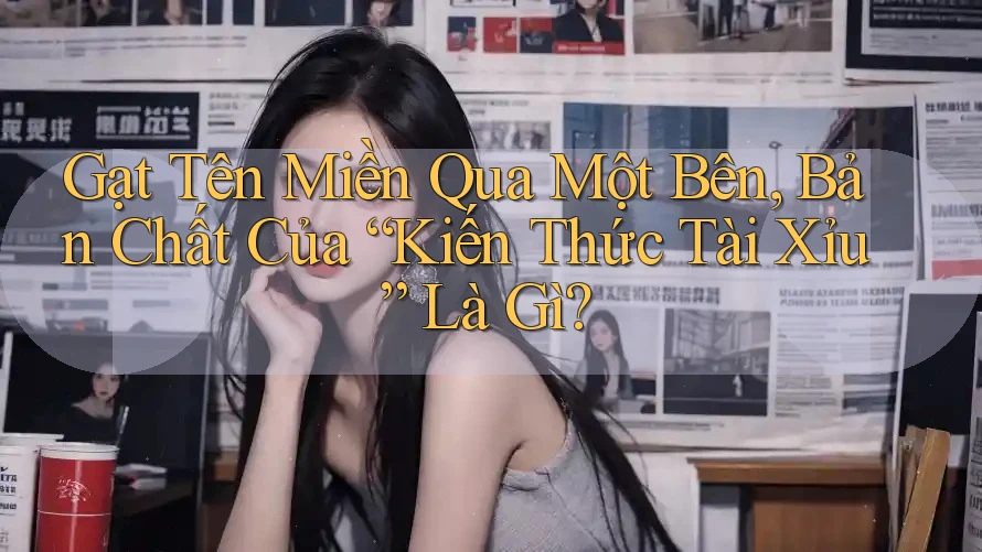 Gạt Tên Miền Qua Một Bên, Bản Chất Của “Kiến Thức Tài Xỉu” Là Gì?