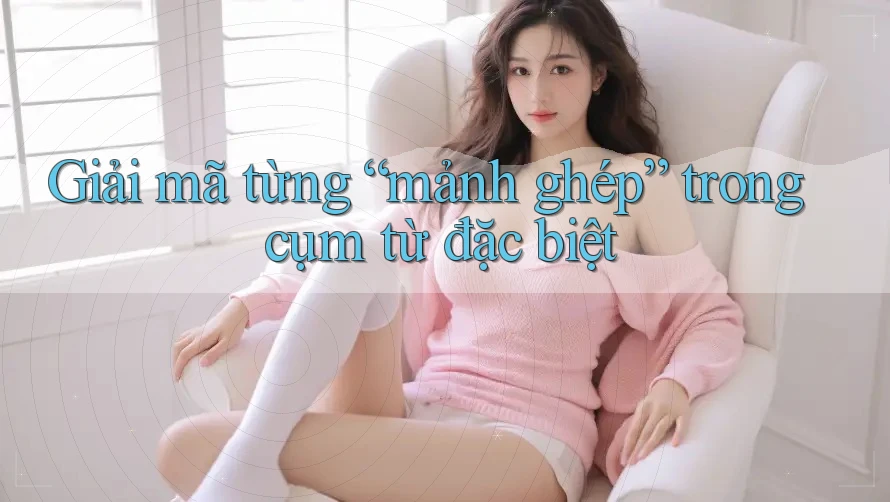 Giải mã từng “mảnh ghép” trong cụm từ đặc biệt Giải mã từng “mảnh ghép” trong cụm từ đặc biệt