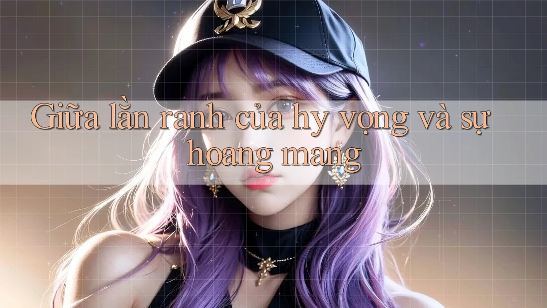 Giữa lằn ranh của hy vọng và sự hoang mang