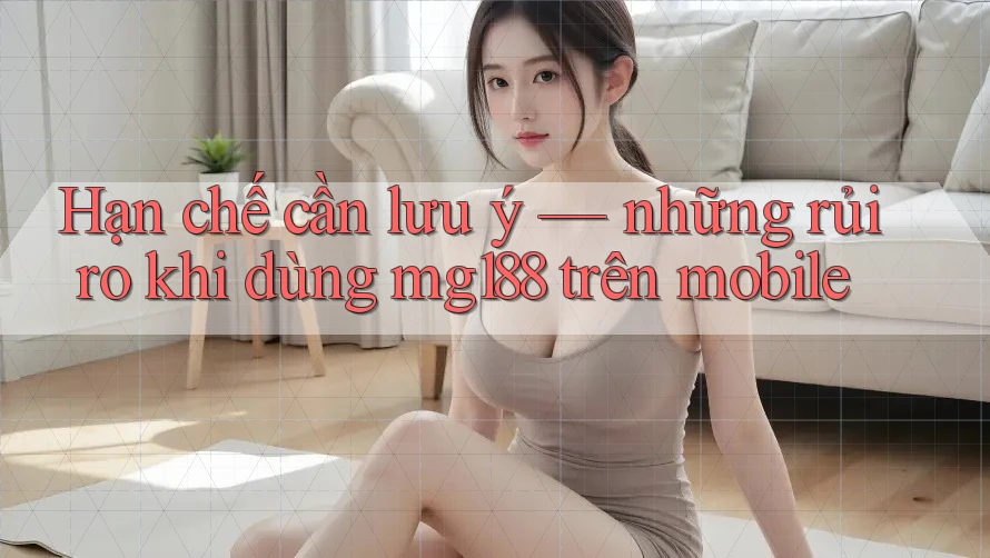 Hạn chế cần lưu ý — những rủi ro khi dùng mg188 trên mobile