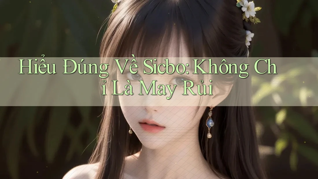 Hiểu Đúng Về Sicbo: Không Chỉ Là May Rủi Hiểu Đúng Về Sicbo: Không Chỉ Là May Rủi