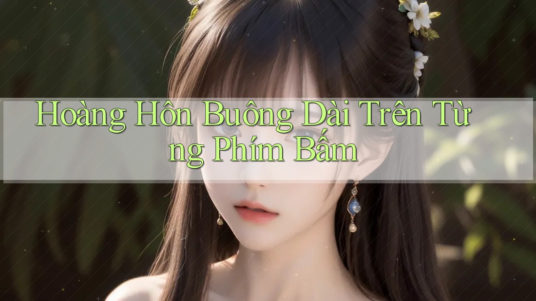Hoàng Hôn Buông Dài Trên Từng Phím Bấm