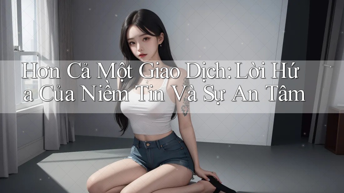 Hơn Cả Một Giao Dịch: Lời Hứa Của Niềm Tin Và Sự An Tâm Hơn Cả Một Giao Dịch: Lời Hứa Của Niềm Tin Và Sự An Tâm