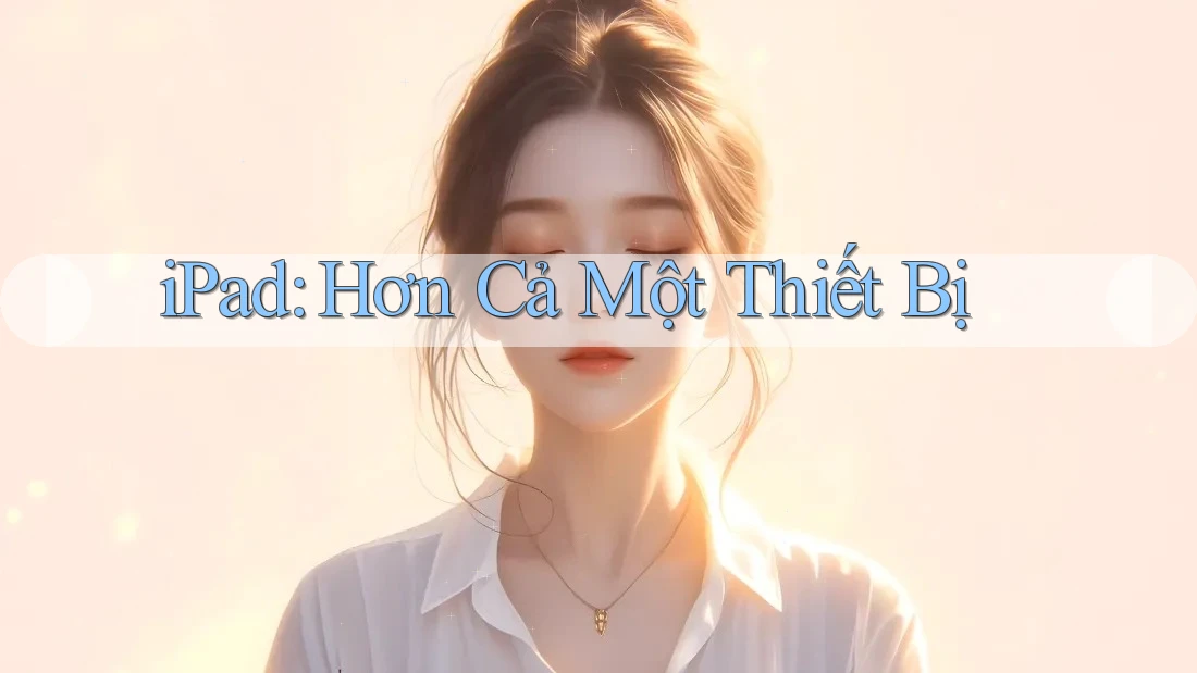 iPad: Hơn Cả Một Thiết Bị iPad: Hơn Cả Một Thiết Bị