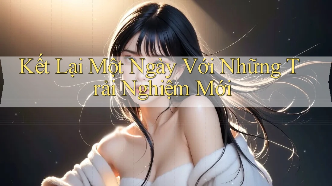 Kết Lại Một Ngày Với Những Trải Nghiệm Mới Kết Lại Một Ngày Với Những Trải Nghiệm Mới
