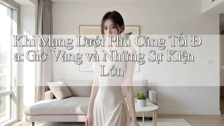 Khi Mạng Lưới Phủ Căng Tối Đa: Giờ Vàng và Những Sự Kiện Lớn
