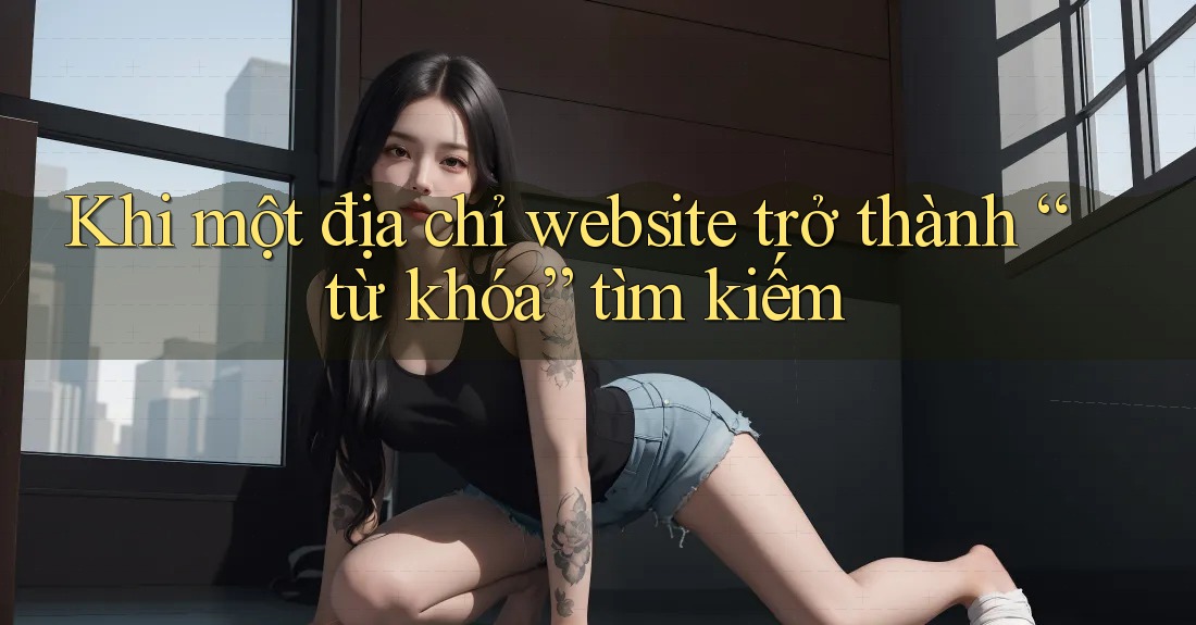 Khi một địa chỉ website trở thành “từ khóa” tìm kiếm