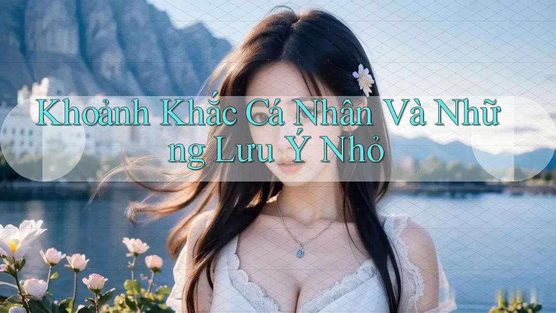 Khoảnh Khắc Cá Nhân Và Những Lưu Ý Nhỏ Khoảnh Khắc Cá Nhân Và Những Lưu Ý Nhỏ