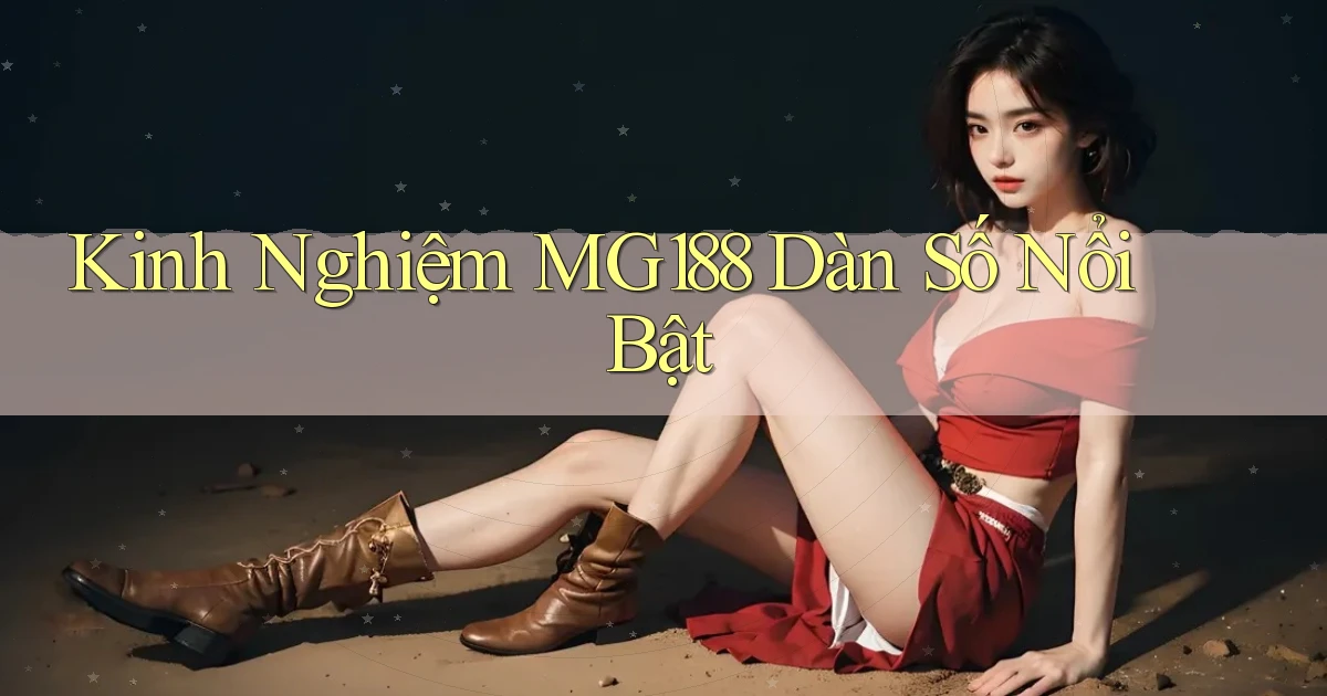 kinh nghiệm mg188 dàn số nổi bật