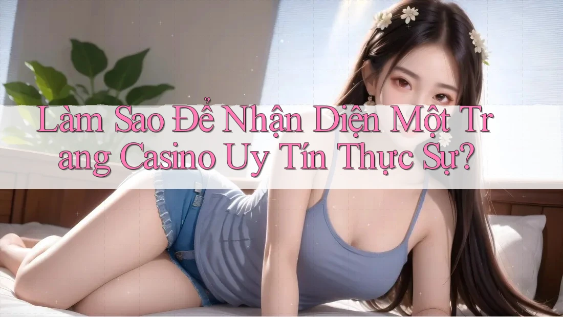 Làm Sao Để Nhận Diện Một Trang Casino Uy Tín Thực Sự? Làm Sao Để Nhận Diện Một Trang Casino Uy Tín Thực Sự?