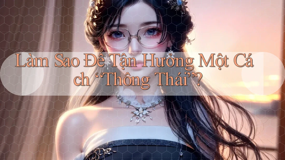 Làm Sao Để Tận Hưởng Một Cách “Thông Thái”? Làm Sao Để Tận Hưởng Một Cách “Thông Thái”?