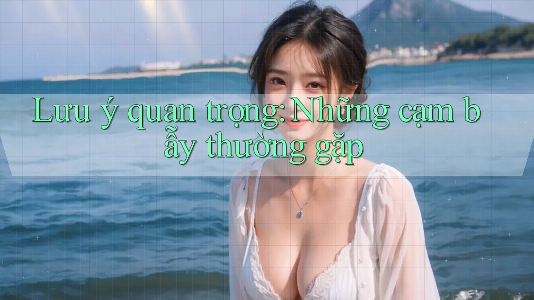 Lưu ý quan trọng: Những cạm bẫy thường gặp Lưu ý quan trọng: Những cạm bẫy thường gặp