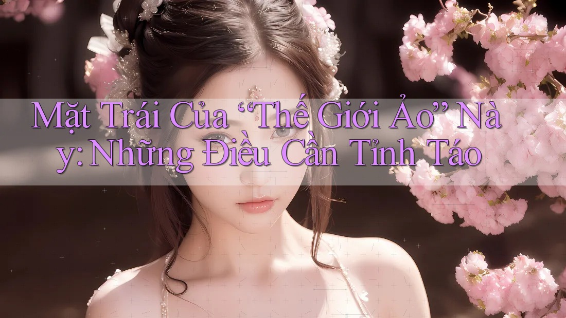 Mặt Trái Của “Thế Giới Ảo” Này: Những Điều Cần Tỉnh Táo