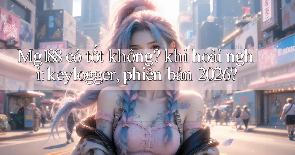 Mg188 có tốt không khi hoài nghi keylogger, phiên bản 2026