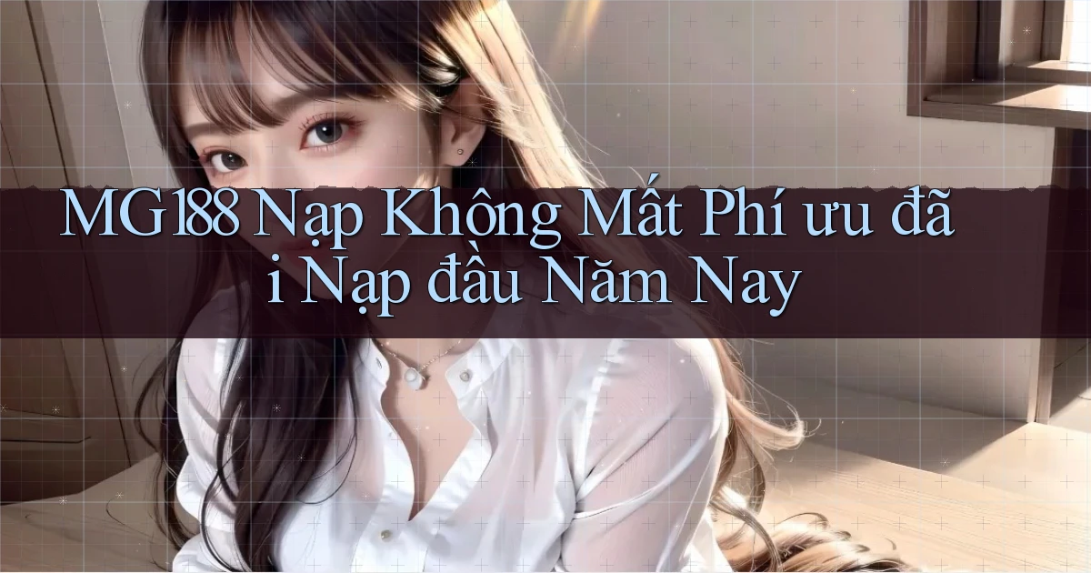 mg188 nạp không mất phí ưu đãi nạp đầu năm nay
