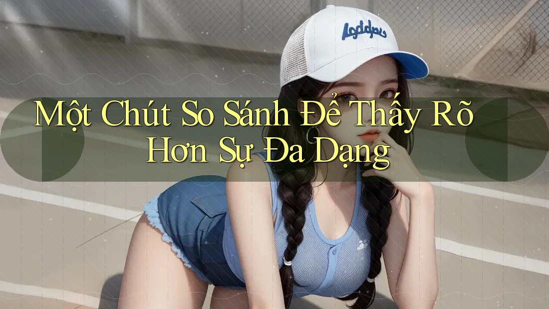 Một Chút So Sánh Để Thấy Rõ Hơn Sự Đa Dạng