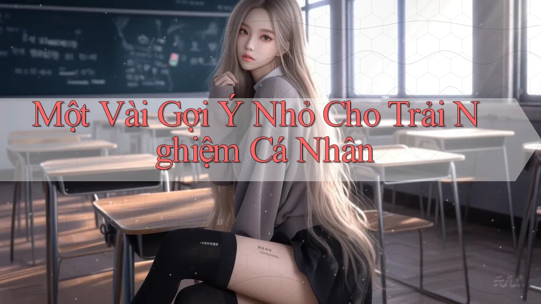 Một Vài Gợi Ý Nhỏ Cho Trải Nghiệm Cá Nhân Một Vài Gợi Ý Nhỏ Cho Trải Nghiệm Cá Nhân