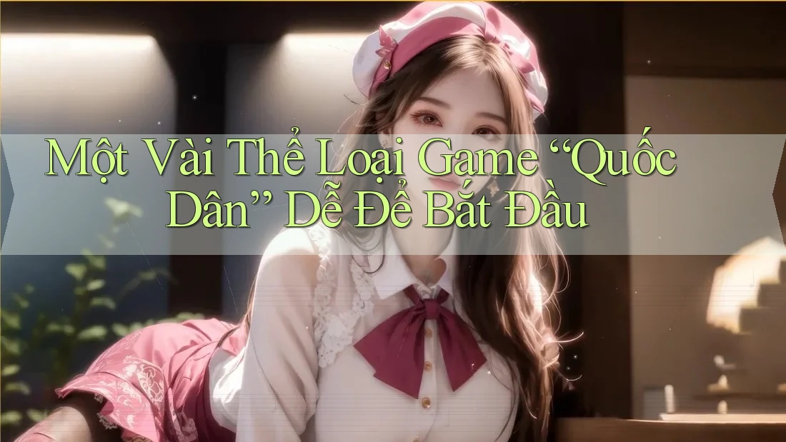 Một Vài Thể Loại Game “Quốc Dân” Dễ Để Bắt Đầu