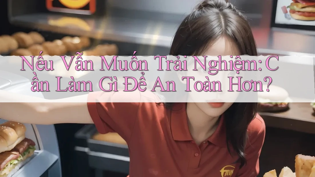Nếu Vẫn Muốn Trải Nghiệm: Cần Làm Gì Để An Toàn Hơn?