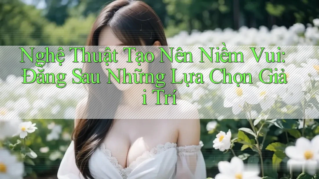 Nghệ Thuật Tạo Nên Niềm Vui: Đằng Sau Những Lựa Chọn Giải Trí Nghệ Thuật Tạo Nên Niềm Vui: Đằng Sau Những Lựa Chọn Giải Trí